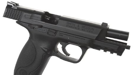 Страйкбольный пистолет TOKYO MARUI SMITH&WESSON M&P 9 GBB, пластик, черный