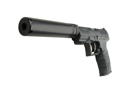 Страйкбольный пистолет Walther PPQ Navy Kit спринг