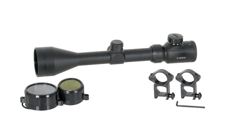 Scope 3-9x50E with lighted cross [A.C.M.]