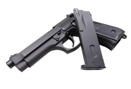 WE Модель пистолета Beretta M92S, металл, GAS WE-M001