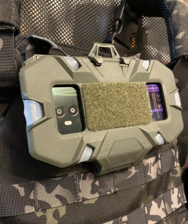 Подсумок административный нагрудный для смартфона, планшета "Бабочка" [STRIKE GEAR]