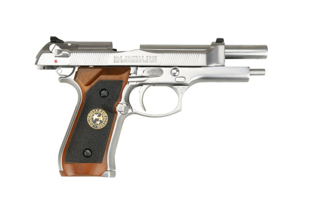 Страйкбольный пистолет M92F BIOHAZARD, металл