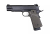 Страйкбольный пистолет KJW HI-CAPA KP-05 (CO2) GBB, металл, оливковая рукоять