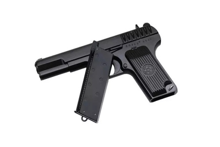 WE Модель пистолета ТТ-33, металл, черный