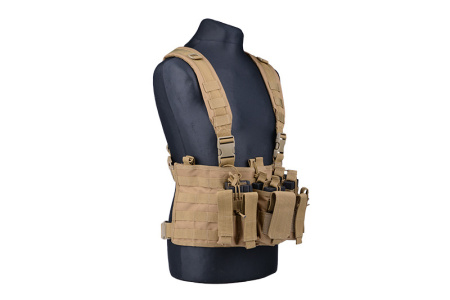 Scout Chest Rig Tactical Vest - Tan [GFT]