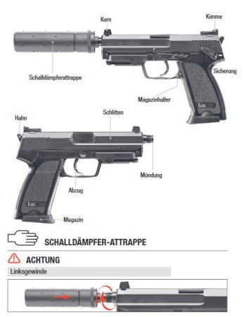 UMAREX Heckler & Koch USP Tactical