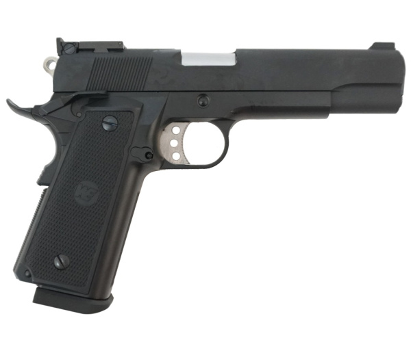 Страйкбольный пистолет WE Colt M1911 P14-45 Gas, GBB, Metal WE-E004B