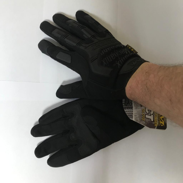 Перчатки тактические Mechanix M-Pact (реплика) черные