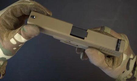 Страйкбольный пистолет Glock-17 gen.3 TAN EC-1101 DE [East Crane]