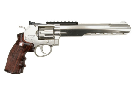 Страйкбольный револьвер RUGER Superhawk 8 хром UMAREX