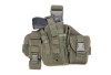 ACM Tactical Molle Leg Panel with holster Olive