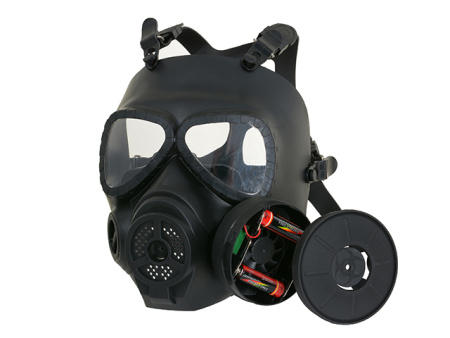 China made M4 Gas Mask with Vent. BK