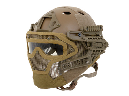 Full Mask G4 System PJ Tactical Helment - TAN [EM]
