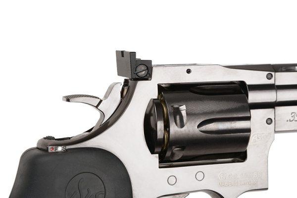 ASG Модель револьвера Dan Wesson 6" MB Silver, серебристый