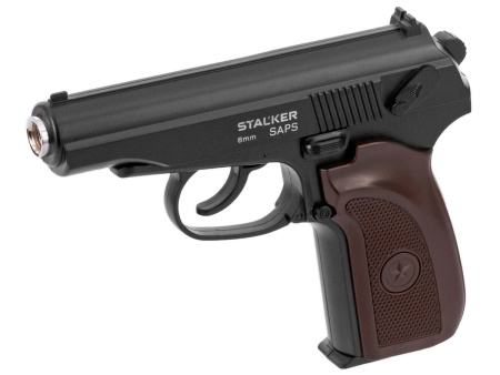 Пистолет страйкбольный Stalker SAPS Spring (ПМ) имитатор ПБС, к.6мм арт.: SA-33071PS