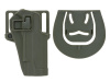 Quickly Pistol Holster with Locking Mechanism for 1911