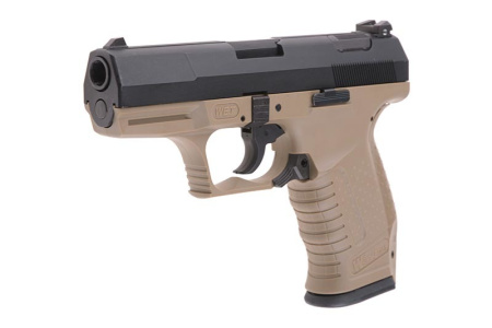 Модель пистолета WE WALTHER P99 GBB, металл, WE-PX001-TAN