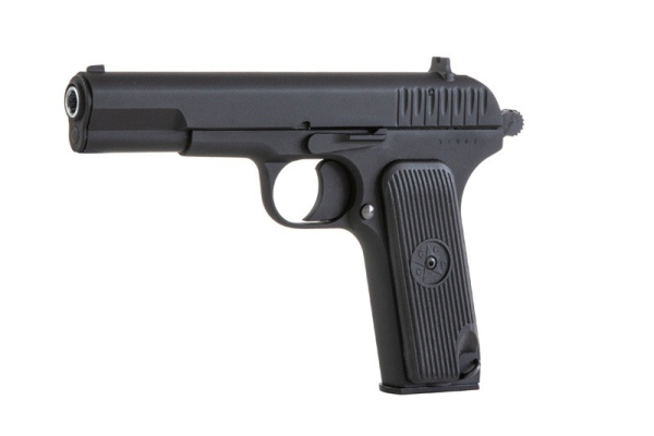 Страйкбольный пистолет SR33 CO2 Pistol Replica - Black (STTI)