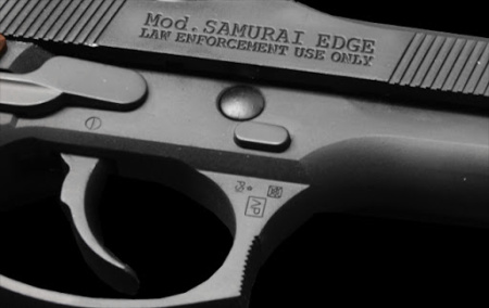 Страйкбольный пистолет (WE) M9 SAMURAI STARS металл Black