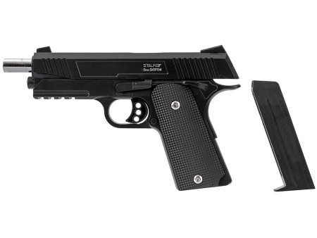 Пистолет страйкбольный спринговый Stalker SA1911M Spring