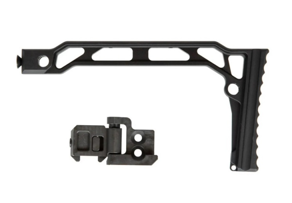 5KU SS-8R Skeleton stock with 1913 mount - Black 5KU-327