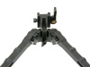 Сошки алюминиевые 6.25-9.75" QD - Black [Castellan]