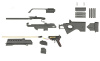 Jing Gong модель винтовки G36SL82 (G608-SL82)