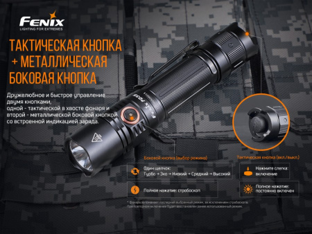 Фонарь Fenix PD35V3.0 XP-L HI V3 LED, арт. PD35V30