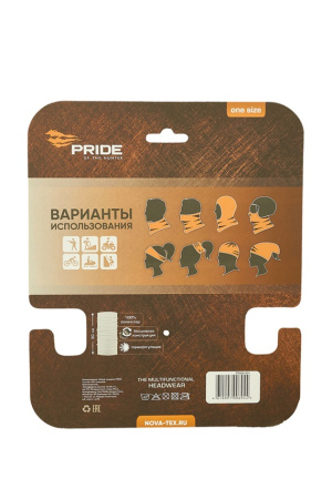 Шарф-бандана PRIDE (хаки) NOVATEX