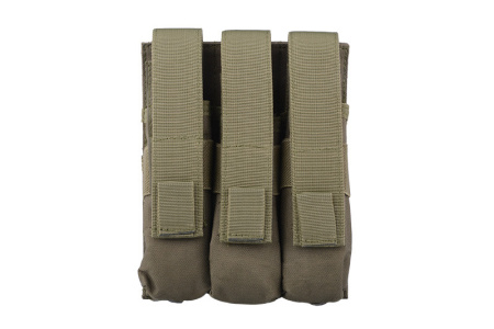 ACM Magazine triple pouch for MP5 Olive