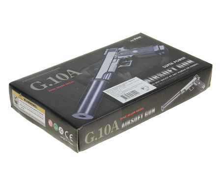 Страйкбольный пистолет Galaxy G.10A (Colt 1911 mini)