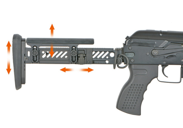 Страйкбольный автомат (Cyma) CM113B AKS-74U Tactical (PLATINUM version)