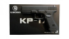Модель пистолета KJW Glock 17, KP-17, GBB, металл, черный, СО2 (KJW) KP-17.CO2
