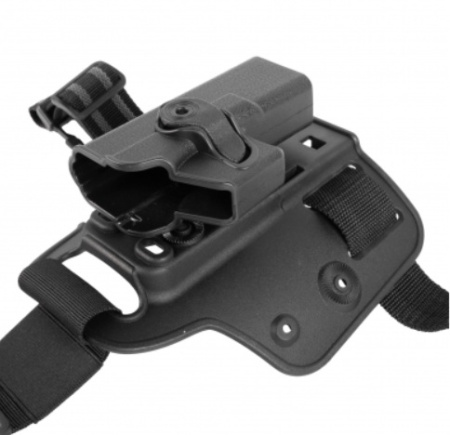 Кобура набедренная IMI Glock (Black) [A.C.M.] Plate IMI GL-17