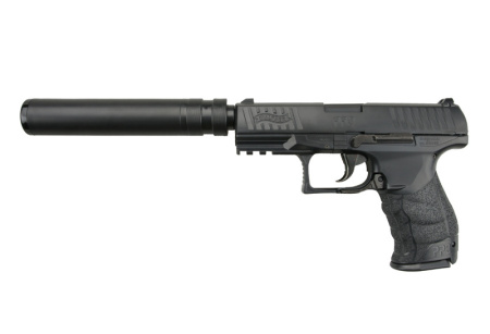 Страйкбольный пистолет Walther PPQ Navy Kit спринг