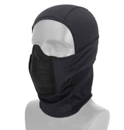 Балаклава с защитной сеткой Shadow Fighter BK, OD, TAN [STRIKE GEAR]