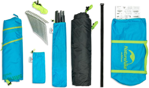 Палатка Naturehike P-Series NH18Z022-P 210T/65D