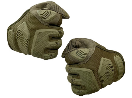 Перчатки A.S.S. Tactical-37 олива [STRIKE GEAR]