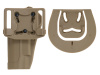Pistol Holster with Locking Mechanism for 1911 - Tan [CS]