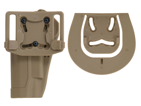 Pistol Holster with Locking Mechanism for 1911 - Tan [CS]