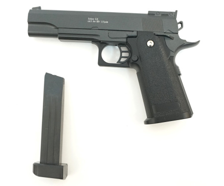 Страйкбольный пистолет Galaxy G.6 (Colt Hi-Capa) СПРИНГ