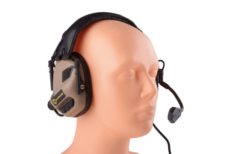 Earmor Tactical Hearing Protection Ear-Muff- TAN (M32-TN)