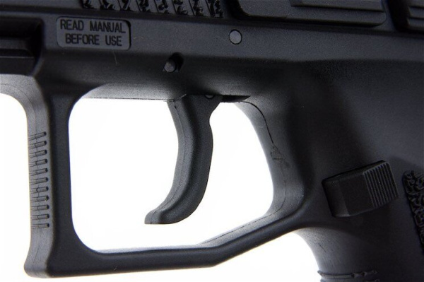 KJW CZ P-09 Black GBB, черный, металл, модель P-09-OR.GAS