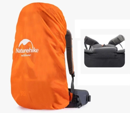 Рюкзак Naturehike NH70B070-B 70 л оранжевый