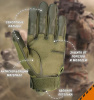 Перчатки тактические защитные A.S.S. Tactical-26