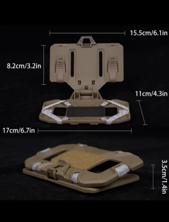 Подсумок административный нагрудный для смартфона, планшета "Бабочка" [STRIKE GEAR]