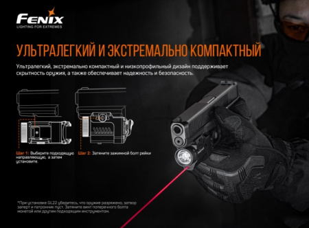 Фонарь Fenix тактический GL22 арт.: GL22