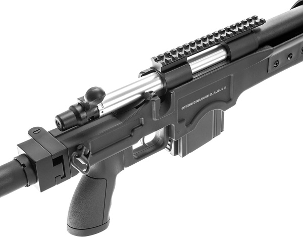 Swiss Arms SAS 10 Black with bipod [CYBERGUN]