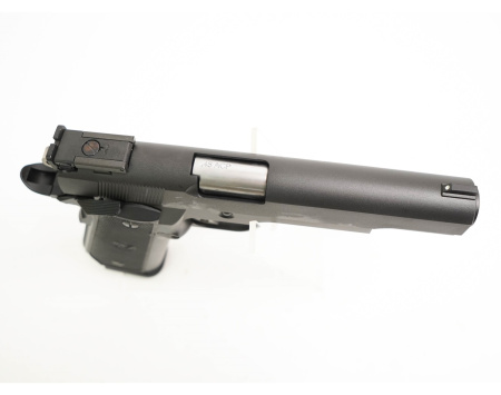 Страйкбольный пистолет WE Colt M1911 P14-45 Gas, GBB, Metal WE-E004B