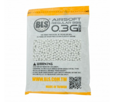 Шары для страйкбола 0,30g/1kg White (BLS)